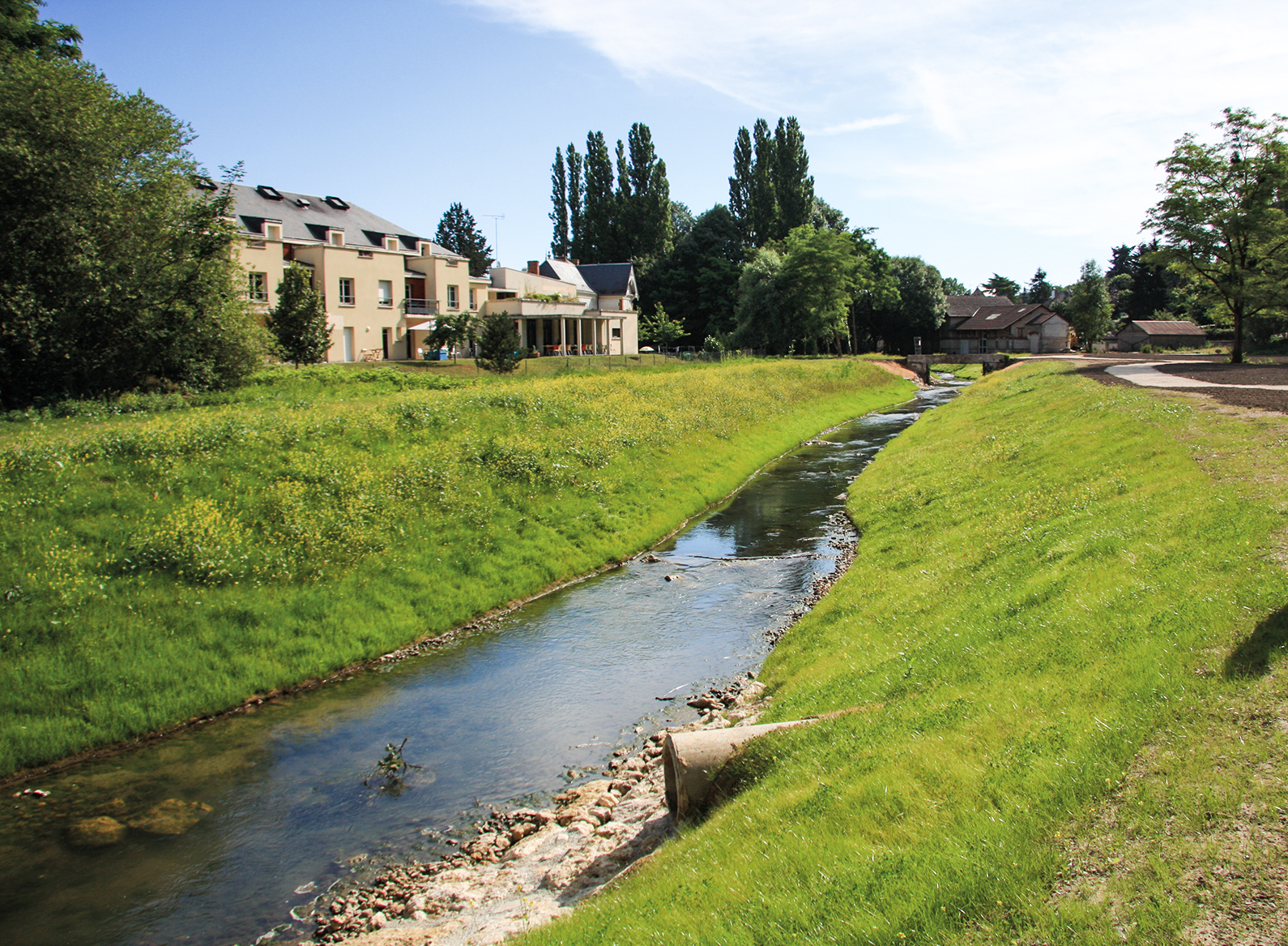 Travaux de renaturation du Gault