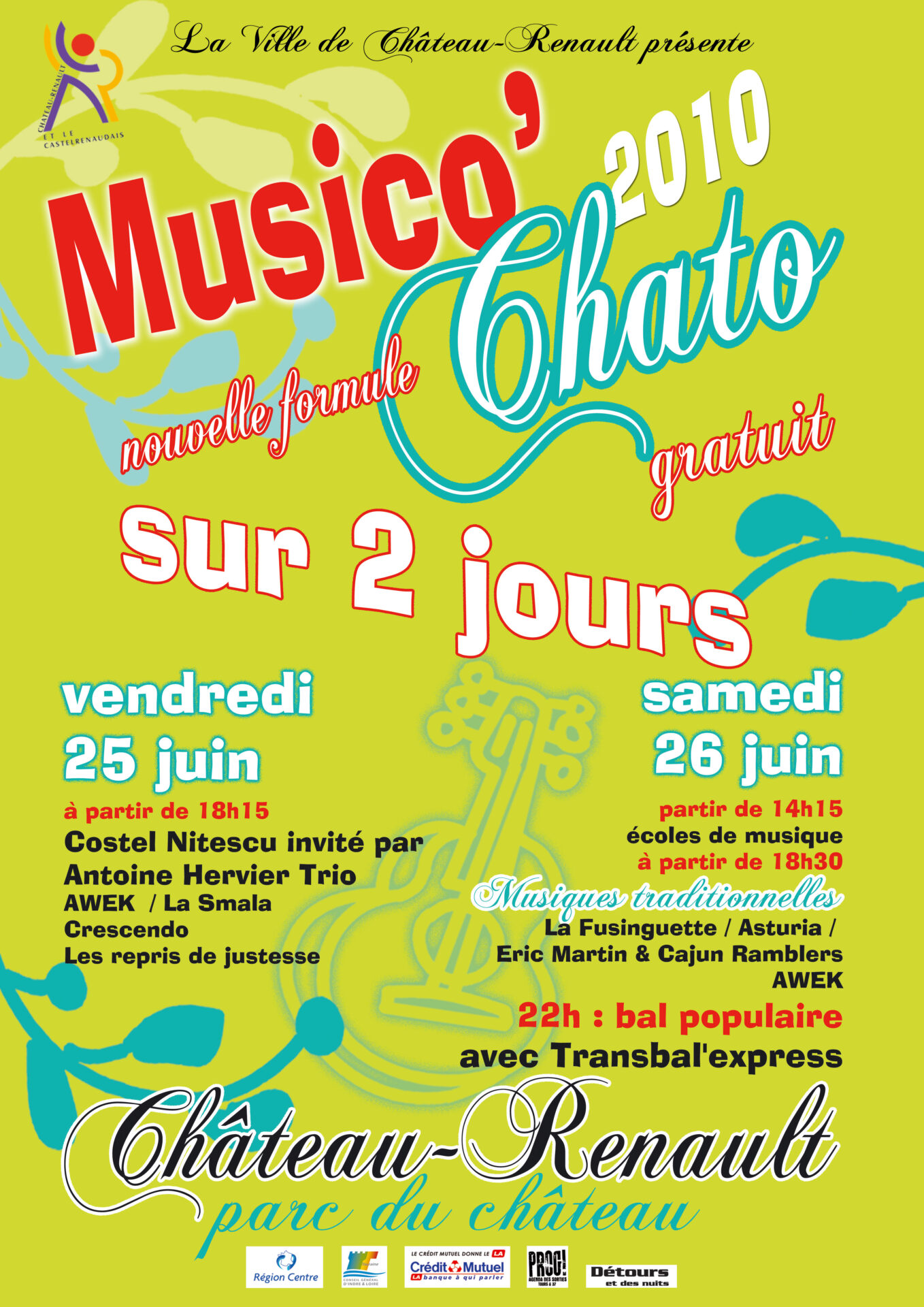 Affiche Musico'Chato 2010