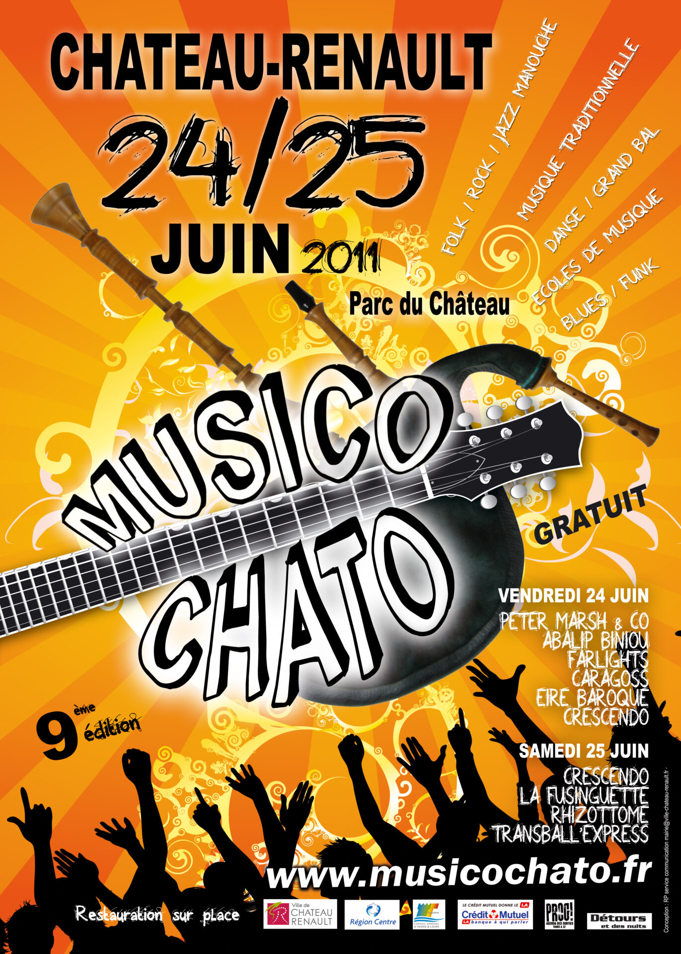Affiche Musico'Chato 2011