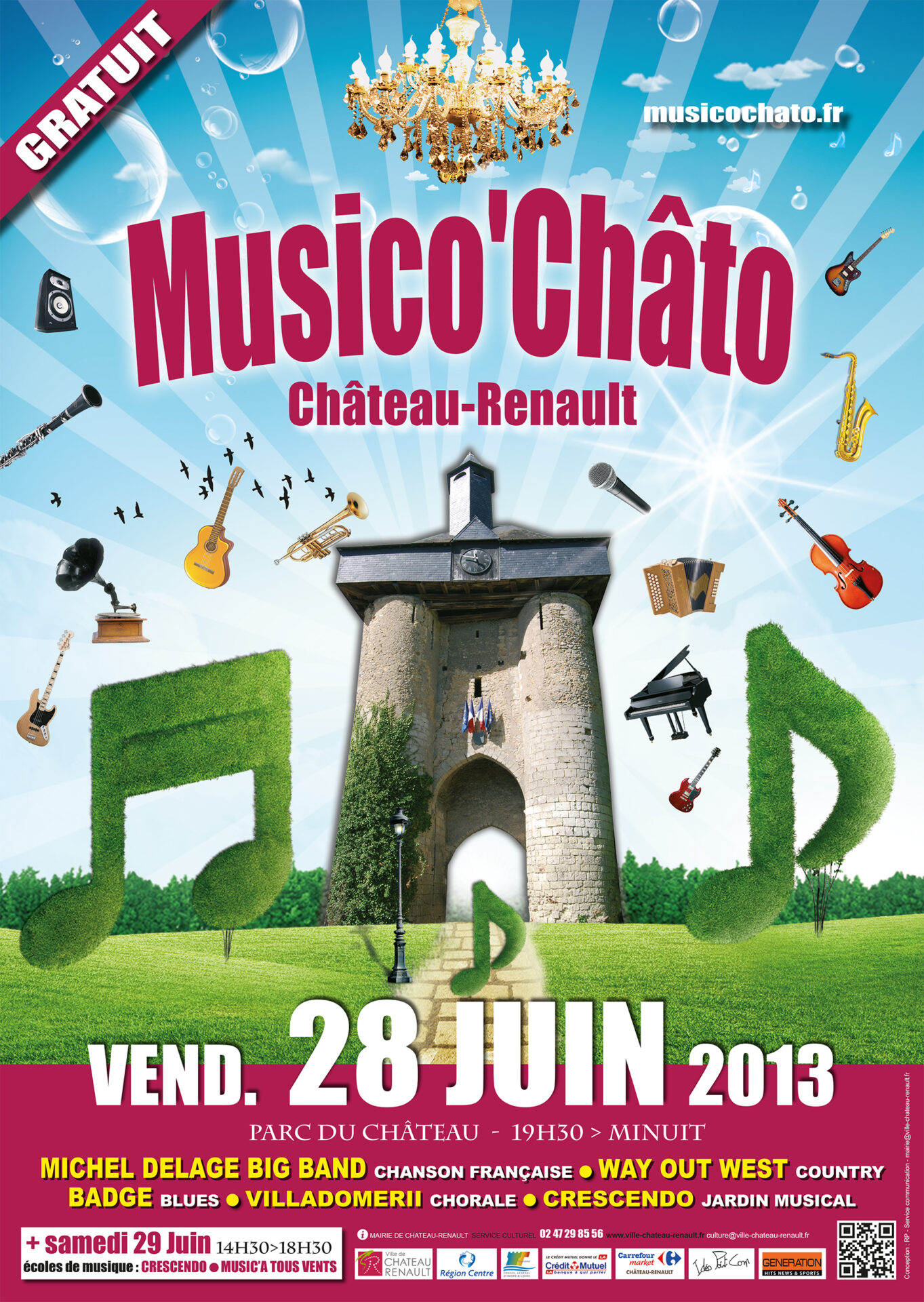 Affiche Musico'Chato 2013