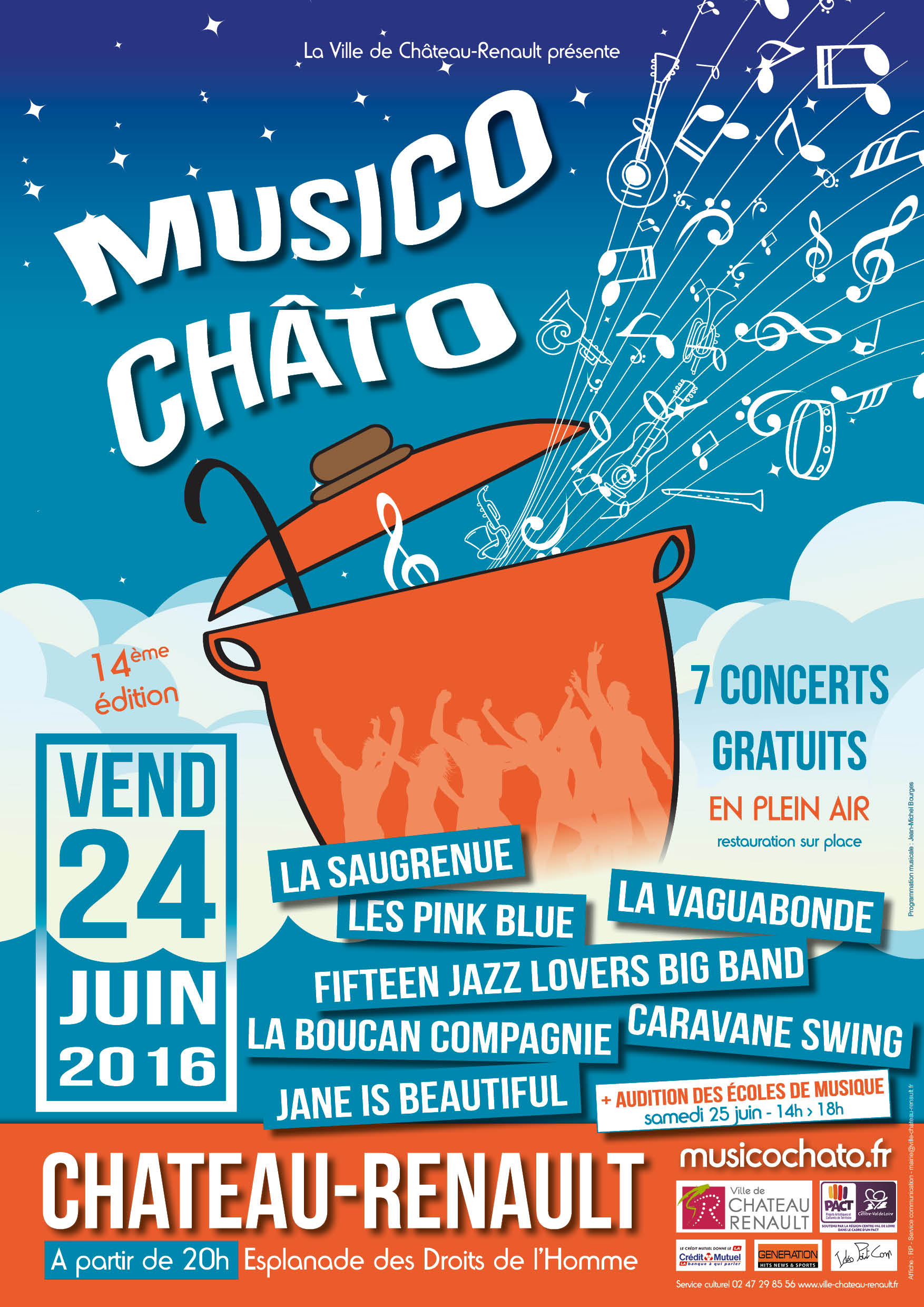 Affiche Musico'Chato 2016