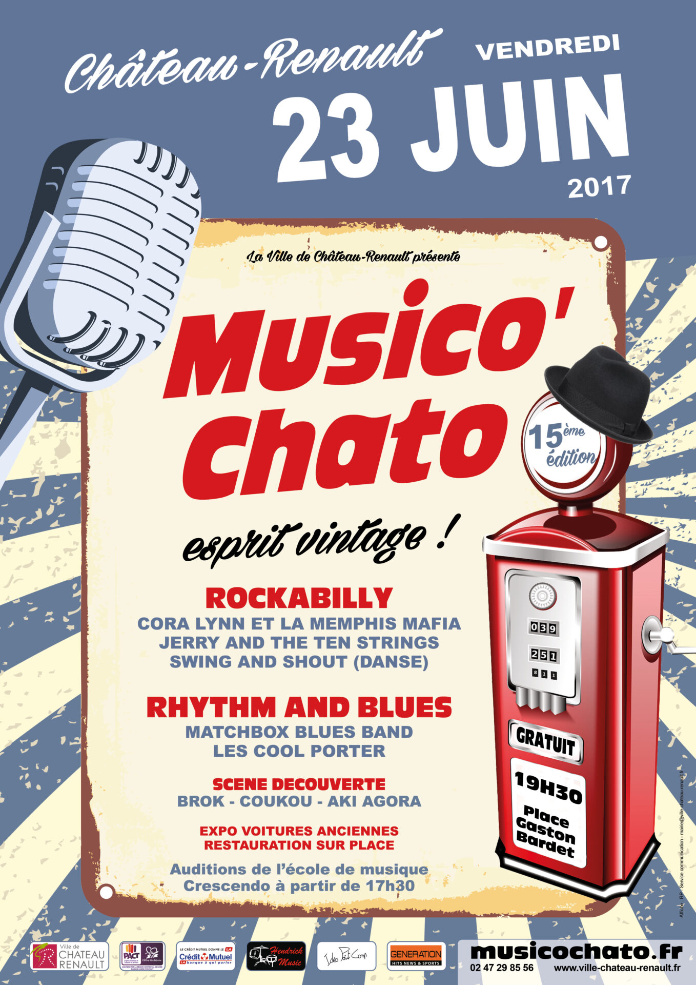 Affiche Musico'Chato 2017