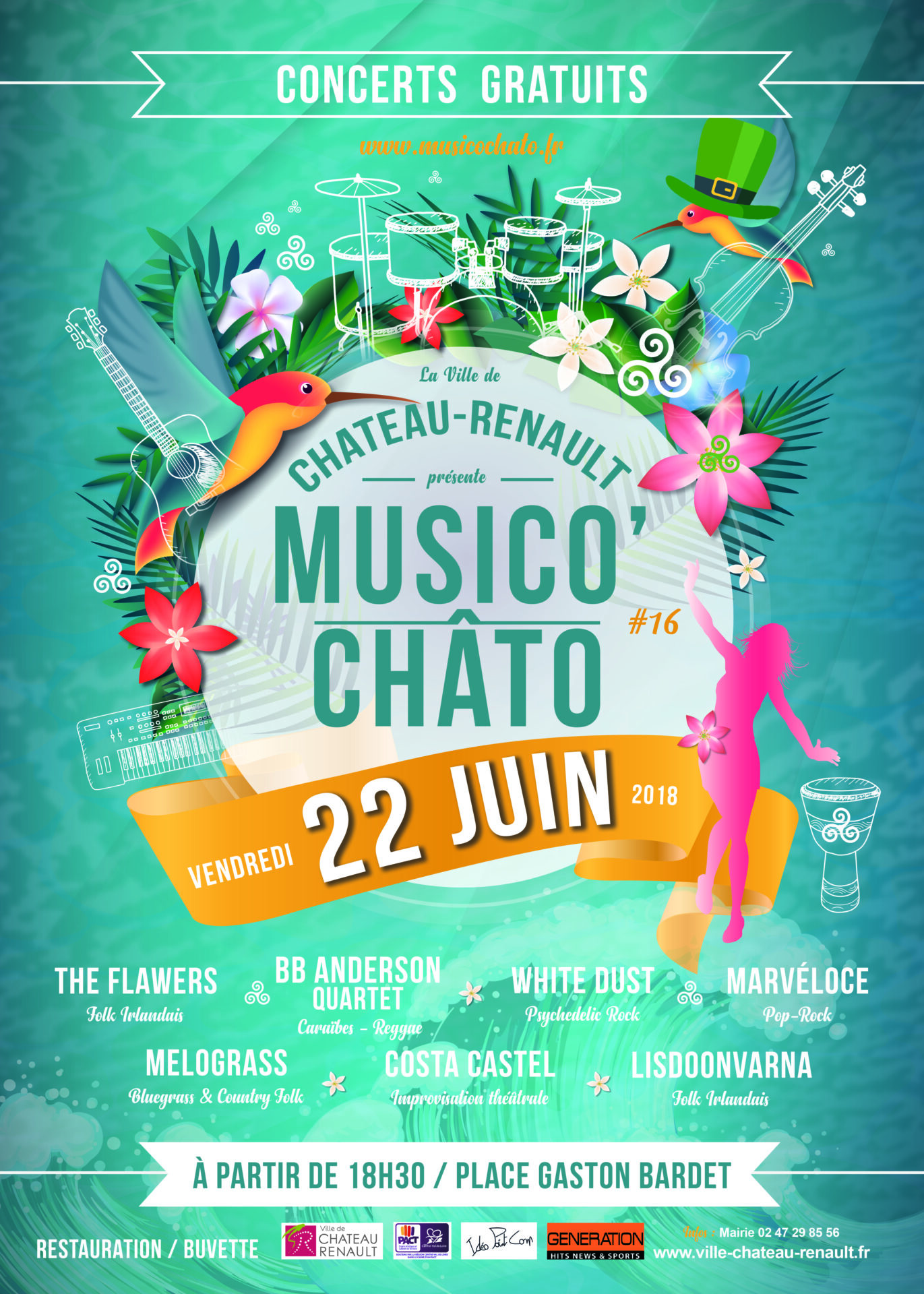 Affiche Musico'Chato 2018