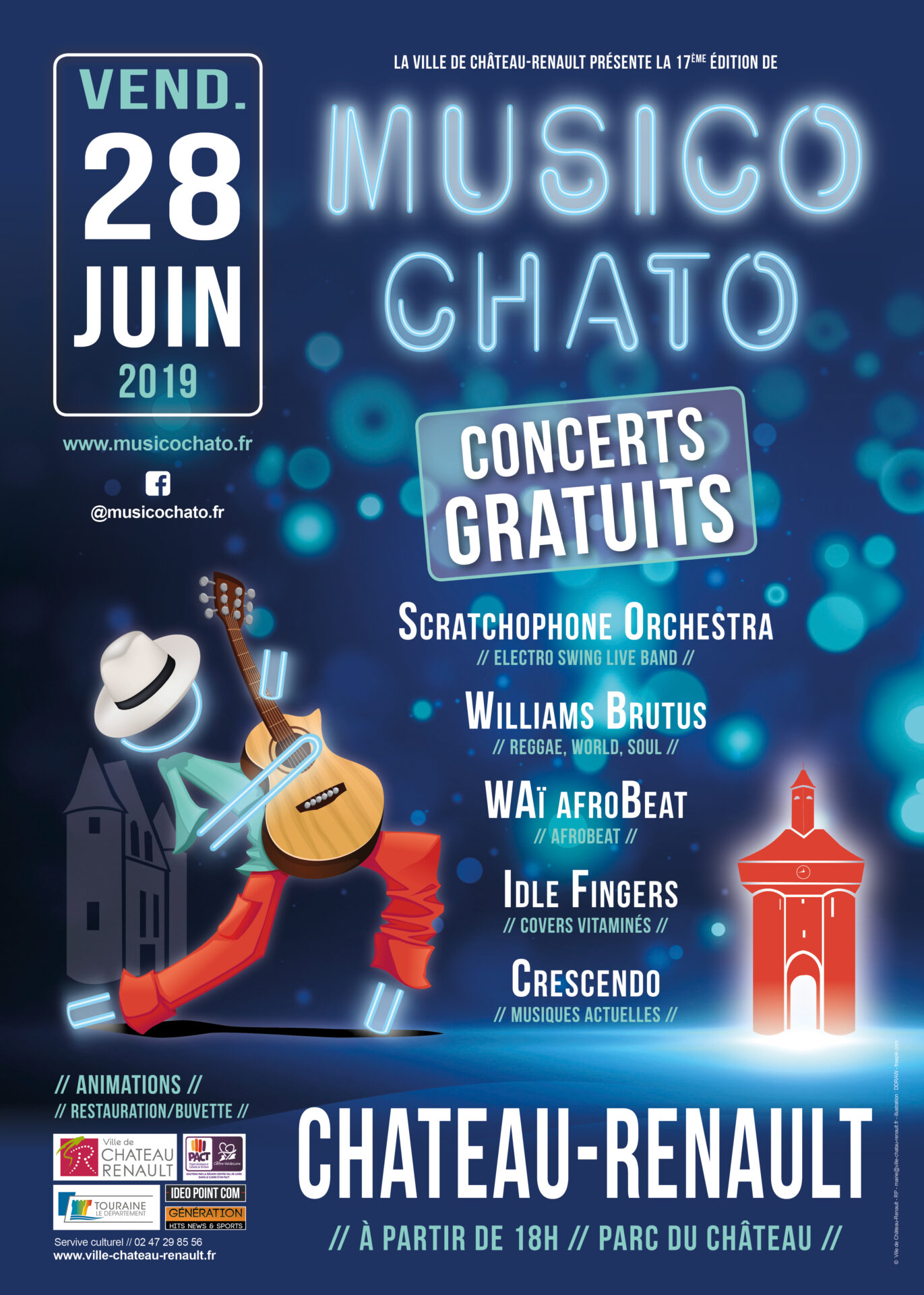 Affiche Musico'Chato 2019