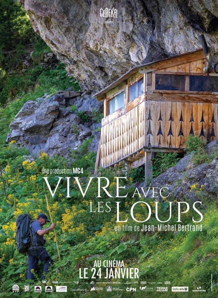 affiche film vivre avec les loups