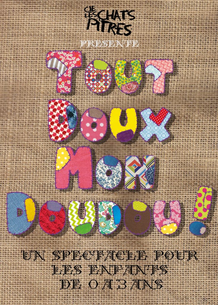 affiche tout doux mon doudou
