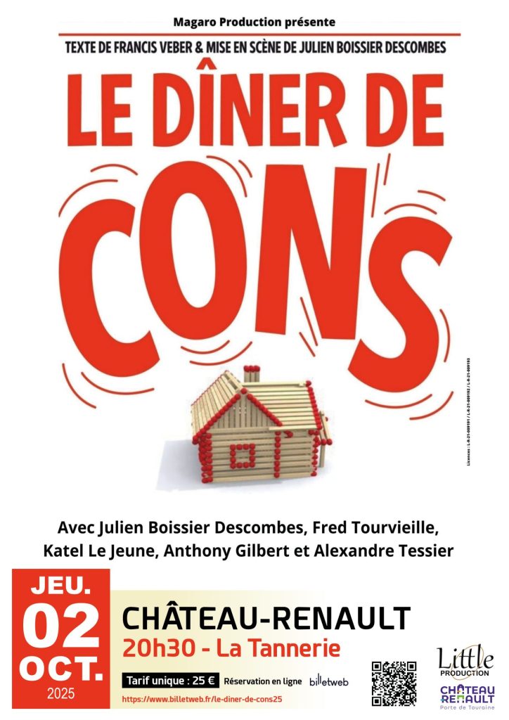 Affiche le diner de cons